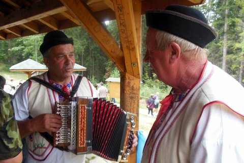 Slávenie Eucharistie na Trojmedzí