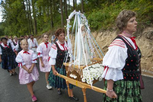 Slávenie Eucharistie na Trojmedzí