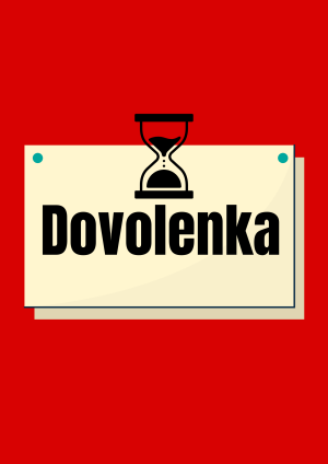 Oznam – dovolenka  1